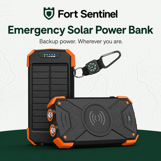 Fort Sentinel Emergency Solar Power Bank