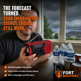 Fort Sentinel emergency radio prepared for storm season