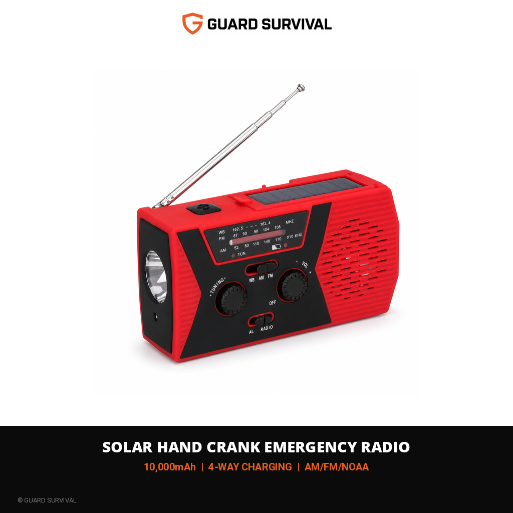 Guard Survival Lifeline Radio 4-in-1 Tool