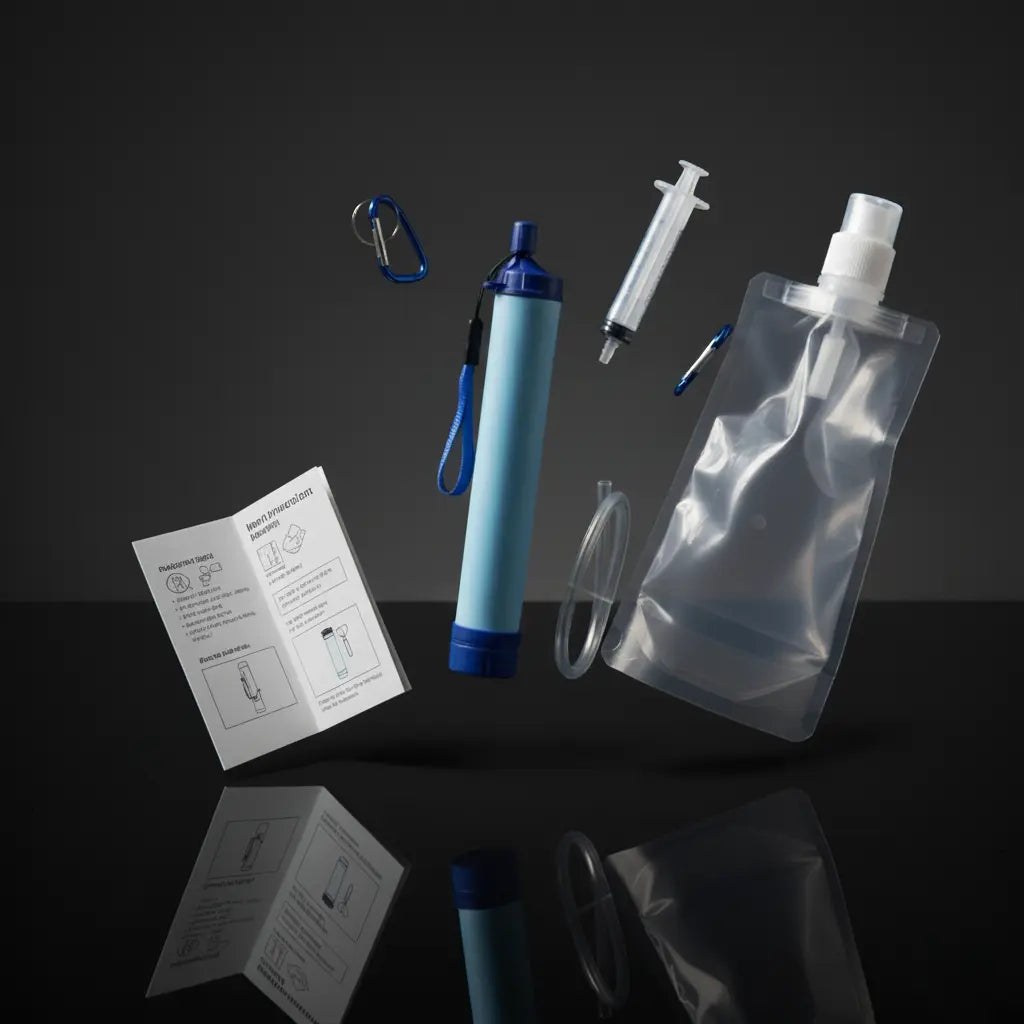 HYDRA-X1 Emergency Water Filter Straw (400 gal)