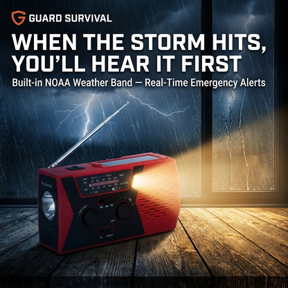 Guard Survival Lifeline Radio 4-in-1 Tool