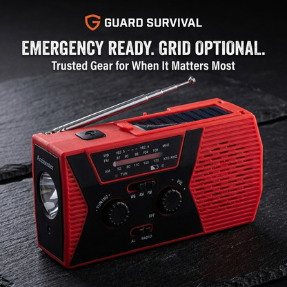 Guard Survival Lifeline Radio 4-in-1 Tool