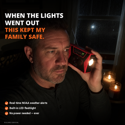 Guard Survival Lifeline Radio 4-in-1 Tool