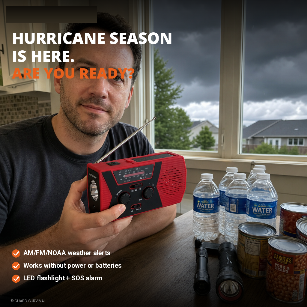 Guard Survival Lifeline Radio 4-in-1 Tool
